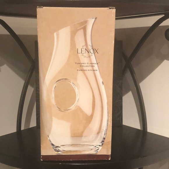 Lenox Other - NWT Lenox glass pierced pitcher